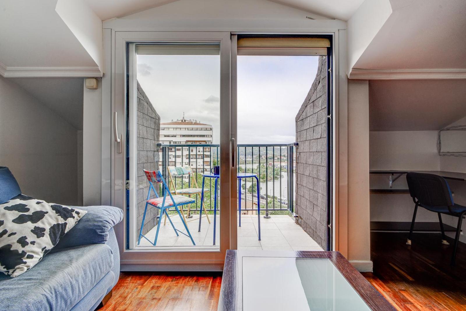 شقة Luminoso Atico Con Terraza, Irun, Parking, 4Pax المظهر الخارجي الصورة